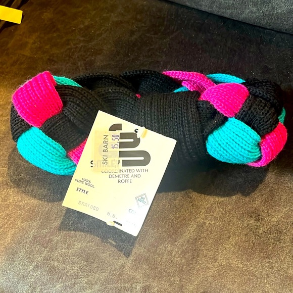 Vintage 80s braided ear covering for 🎿 ❄️ - Picture 1 of 3